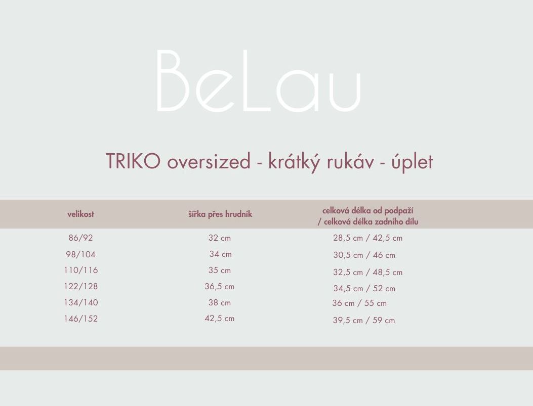 oversized triko KR uplet deluxe